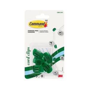 Command Clear Cord Clips - 1 of 4