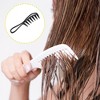 Unique Bargains Afro Wide Tooth Comb Large Hair Fork Comb Hairdressing Styling Tool for Curly Hair for Men Women Plastic Black - 2 of 4