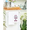 C&F Home 18" x 27" Mom's Turn To Wine Embroidered Cotton Flour Sack Kitchen Towel - 3 of 3