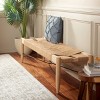 Arcana Jute Bench - BCH1002 - Safavieh - 3 of 4