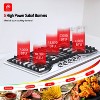GASLAND 36 Inch 5 Burners Gas Cooktop, CSA certified, 120V Plug-in, NG/LPG Convertible,  PRO GH2905SS1FC - 4 of 4