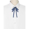 INSPIRE CHIC Women's Bead Drop Ribbon Retro Brooch Bow Ties - 4 of 4