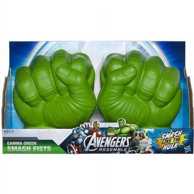Hulk Gamma Grip Fists Jouet de jeu de rôle, comprend 2 poings Hulk