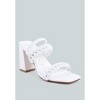 Arnie Braided Straps Block Heeled Sandals Women - 2 of 4