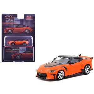 Nissan VeilSide FFZ400 Fairlady Z RHD (Right Hand Drive) Orange with Black "Global64" Series 1/64 Diecast Model by Tarmac Works - 1 of 4