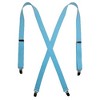 CTM Women's Elastic Clip-End 1 Inch Basic Suspenders - 2 of 4