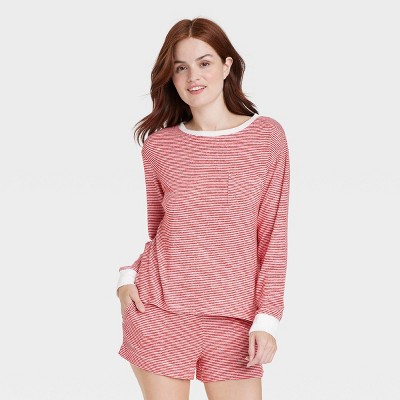 Women's Striped Perfectly Cozy Sweatshirt - Stars Above™ 
