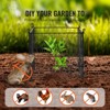 VEVOR 4 Pack Plant Protector from Animals, 13.4'' x 13.4'' Chicken Wire Plant Protector, Plant Cages for Outdoor Plants, Flowers & Vegetables - 3 of 4
