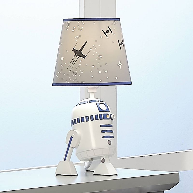 Lambs &#38; Ivy Star Wars Classic - The Child/Baby Yoda Lamp with Shade (Includes LED Light Bulb), 3 of 5