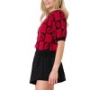 Women's Football 3d Embroidery Sweater - Peach Love - 3 of 3