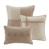 Sapphtopaz Faux Suede Full/Queen Comforter Set Lodge Cabin Style Pieced Fabric Bedding Set Quilt Set, Machine Washable, Steam Iron - 4 of 4