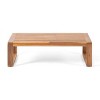 Paloma Outdoor Acacia Wood 4 Seater Chat Set with Cushions: Weather-Resistant - Christopher Knight Home - 4 of 4