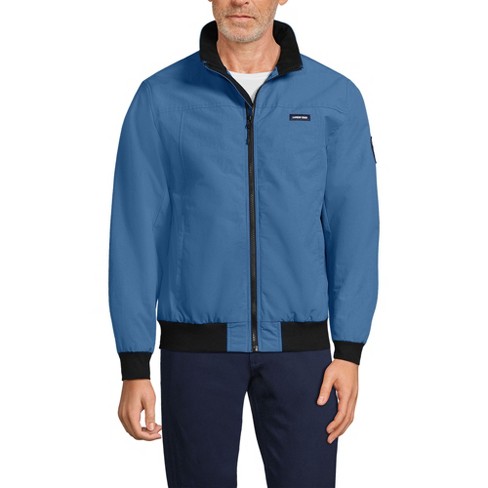 Lands End Men s Tall Classic Squall Waterproof Jacket Medium Tall Mariner Blue Target