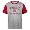 NCAA Wisconsin Badgers Toddler Boys' T-Shirt & Shorts Set - 2 of 3