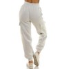 Derek Heart Woman's High Rise Fleece Jogger Pants - 3 of 4