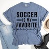 Simply Sage Market Soccer Is My Favorite Season Garment Dyed Tee - 3 of 4