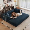 Kumasinova Compression Sofa,Convertible Floor Sofa Bed with Pillow,Back Support,Armrest,Futon Couch Sleeper Bed for Living Room,Bedroom - 2 of 4