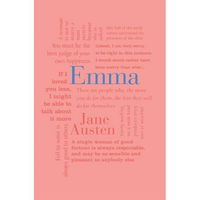 Emma - (Word Cloud Classics) by  Jane Austen (Paperback)