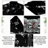LA LEELA Men's Pirates Hawaiian Shirts Short Sleeve Button Down Shirt Mens Hawaii Shirts Vacation Summer Beach Shirts for Men Funny - 4 of 4