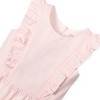 Hope & Henry Girls' Seersucker Flutter Sleeve Open Back Dress, Infant - 2 of 4