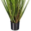 Green/Burgundy Flax Grass Potted - 3 of 4