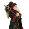 21.0 Inch Woodland Santa Lighted Cardinal Santa Figurines - 2 of 3