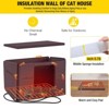 Aivituvin Outdoor Heated Wooden Cat House with Heating Pad | Insulation Liner-AIR12-IN-HP - 2 of 4