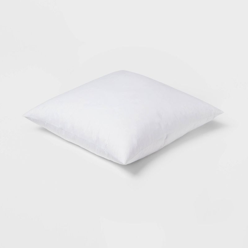 Feather Filled Throw Pillow Insert White - Threshold™, 3 of 5