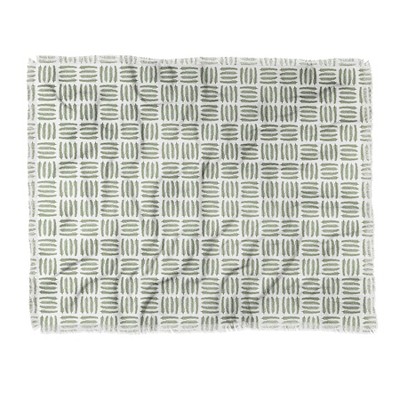Iveta Abolina Pine Needle Checker II Woven Throw Blanket - Deny Designs