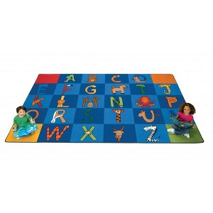 Carpets for Kids A to Z Animals Learning Rug, Rectangle - 1 of 4