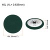 Unique Bargains Suit Dress Blouse Aluminum Fabric Cloth Covered Sewing Buttons 30 Pcs - 2 of 4