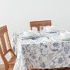 Cotton Floral Tablecloth Blue - Threshold™ - 2 of 3