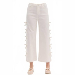 Women's Femimine Sarah Bow Jean - entro - 1 of 4