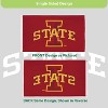 NCAA Iowa State University Flag with Grommets, 3'x5' ISU Cyclones Outdoor College Flags & Banners for Garden Patio Indoor Wall Décor - 3 of 4