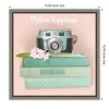 Amanti Art Love Office III No Polka Dots by Sue Schlabach Canvas Wall Art Print Framed 16-in. x 16-in. - 4 of 4