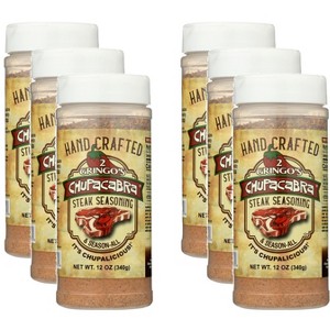 2 Gringos Chupacabra Seasoning Steak - Pack of 6 - 12  OZ - 1 of 4
