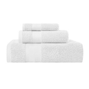 Luxury Cotton Heavyweight Solid Plush Towel Set by Blue Nile Mills - 1 of 4