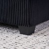 Kumasinova 56.33" Corduroy Single Sofa Chair with a Ottoman & 2 Toss Pillows, Deep Seat Couch for Living Room, Modular Sectional Sofa - 2 of 4