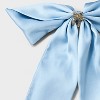 Butterfly Heart Bow Charm Hair Barrette - Wild Fable™ Light Blue/Gold - 3 of 3