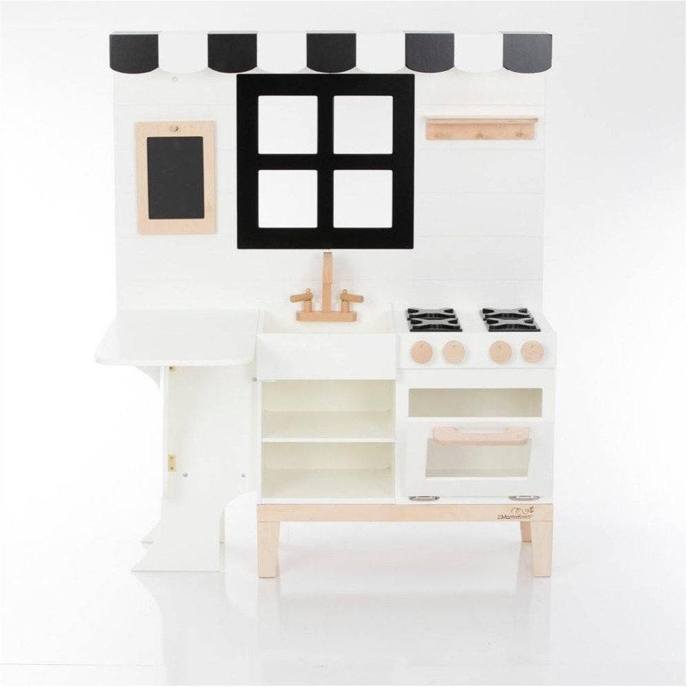 2MamaBees Aviana Play Kitchen Solid Wood Playhouses