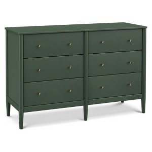 slim fit dress slacks Lightly Distressed Fennel Green 6 Drawer Solid Wood Double Dresser Sca –  SLATE CUSTOM