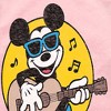 Girls' - Disney - Mickey & Friends Shirt Tail Raglan Graphic T-shirt - 2 of 3