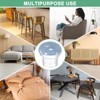 Unique Bargains Silicone Round Chair Leg Caps Floor Protectors 8 Pcs - 4 of 4