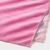 XL 'WOW' Reversible Beach Towel Peach/Pink/Purple - Sun Squad™ - image 4 of 4