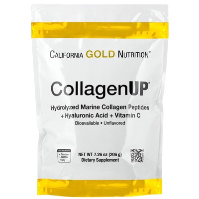Collagen Peptides Powder with Hyaluronic Acid, Support for Healthy Hair, Skin, Nails, Joints and Bones, Non-GMO, Gluten and Dairy Free, Unflavored,