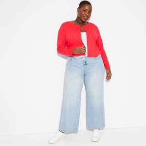 Women's ButterBliss Sporty Set Cardigan - Wild Fable™ - 1 of 3