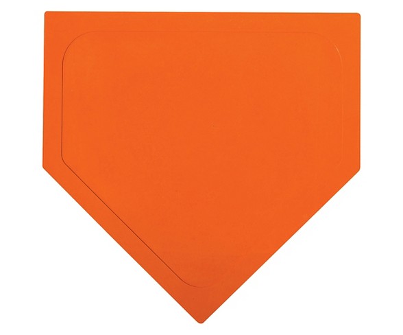 Franklin Sports Orange Throw Down Rubber Base Set