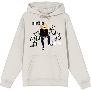 Please Bear With Me Adult Long Sleeve Hoodie - 1 of 2