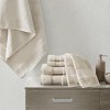 Vynxaria Natural 6 Piece Turkish Cotton Bath Towel Set - 2 of 4