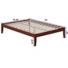 AFI Furnishings Colorado Full Bed with USB Turbo Charger in Walnut - 2 of 4